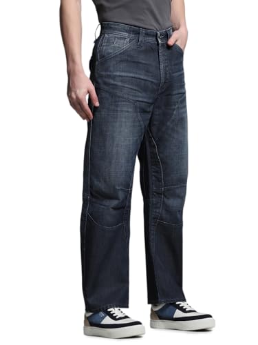 Image of Jack & Jones Men's Loose Fit Jeans | High Rise | Jeans for Men