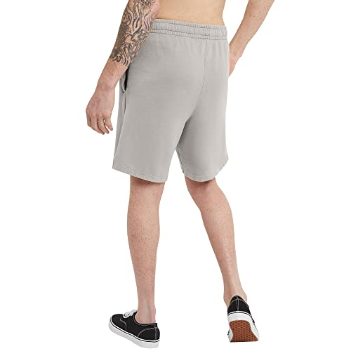 Hanes Mens Originals Shorts, Gym with Pockets, Cotton for Men, 8" Inseam, Concrete Gray, Small US - image 2