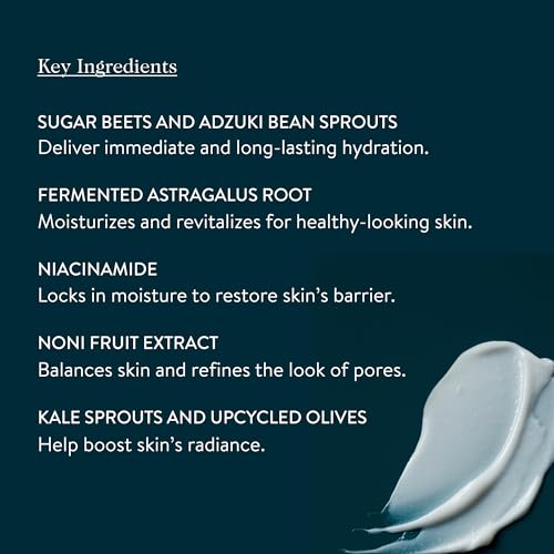 goop Beauty Microderm Exfoliator & Water Cream | 1.7 fl oz Physical & Chemical Exfoliant to Smooth Face | 1.7 fl oz Matte Moisturizer for All Skin Types