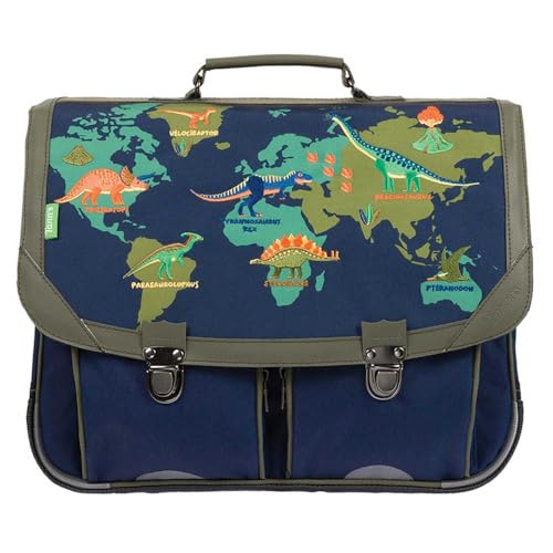Tann's Marius, Cartable Garçon, Bleu, 38 cm-2 Boucles