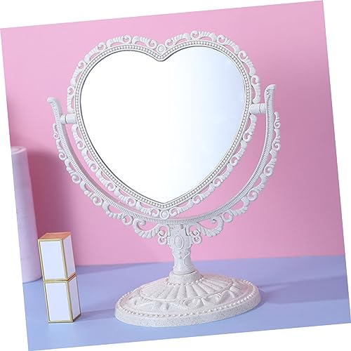 Espejo de maquillaje doble rotatorio de mesa Healeved miniatura 7