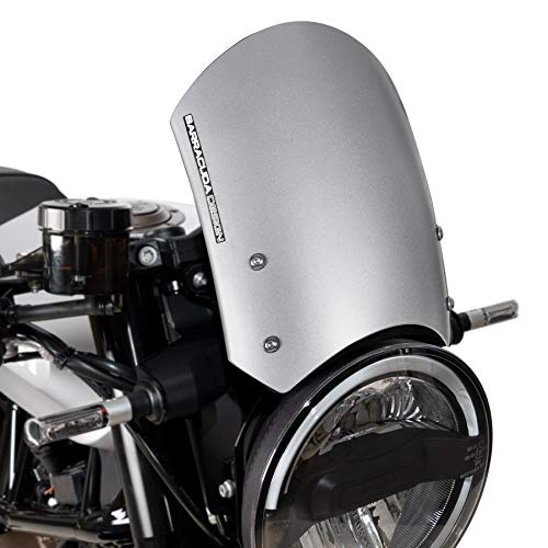 Cupolino classic alluminio argento barracuda moto