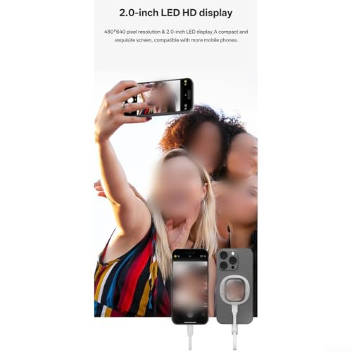 Monitor magnético de 2.1 pulgadas para solucionar encuadres con pantalla portátil 2