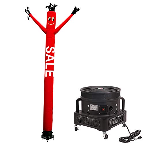 Image of MOUNTO 20ft Air Inflatable Tube Guy Puppet Dancing Man with 1HP Blower Complete Set (Sale)
