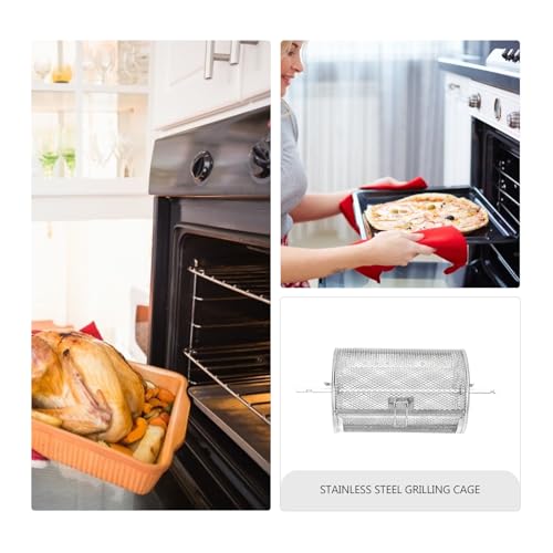 Cage de cuisson grillée Yardenfun anti-adhérence inox