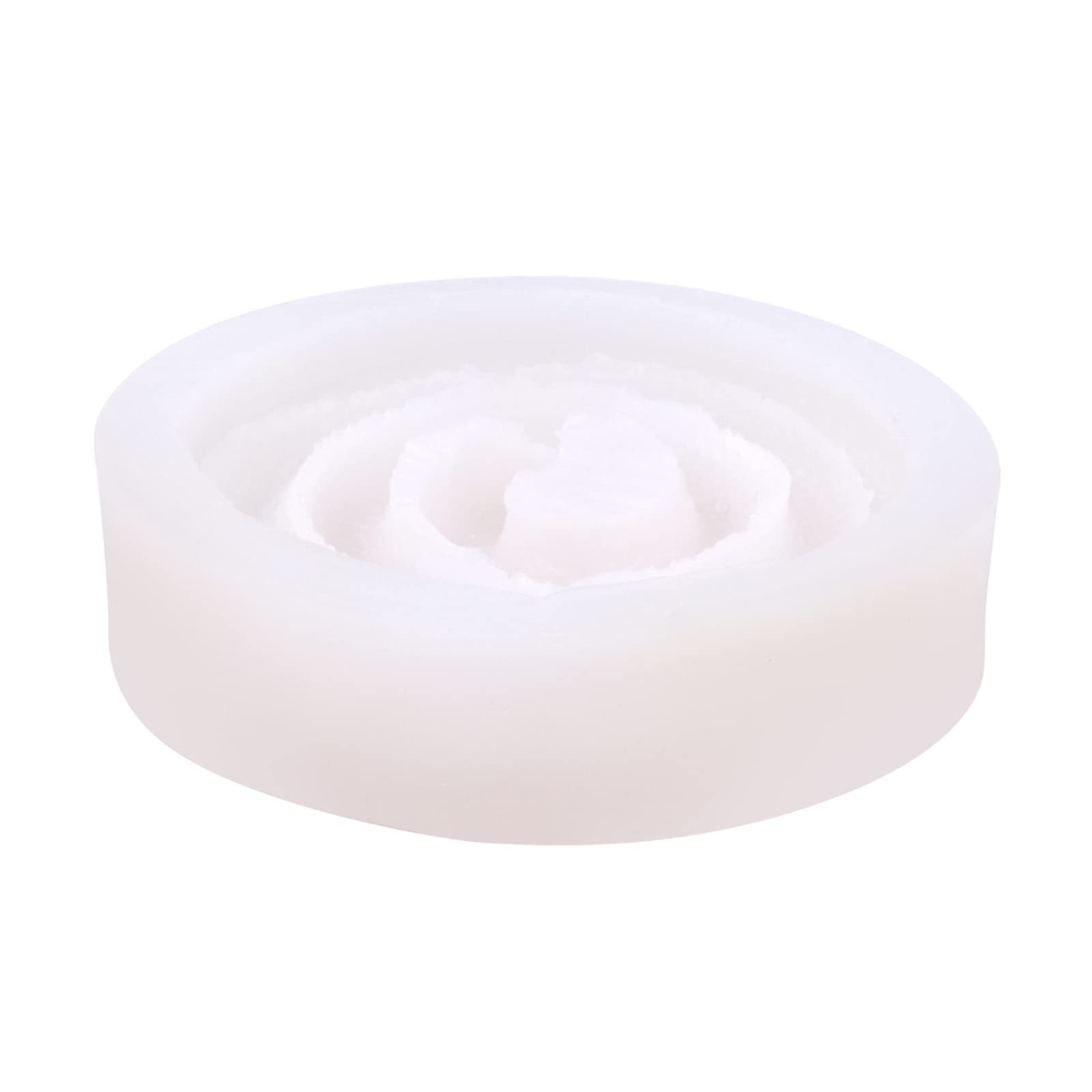 Yhplxyuus 3D Coiled Snake Shape Silicone Mold Multifunctional Snake Shape Crystal Resin Mold for Candlestick Unique Geometric Silicone Molds for Wax Melts