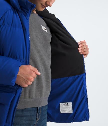 Image of THE NORTH FACE Kids' North Down Fleece-Lined Short Parka | 600 Fill Recycled Waterfowl Down Insulated, Water Repellent