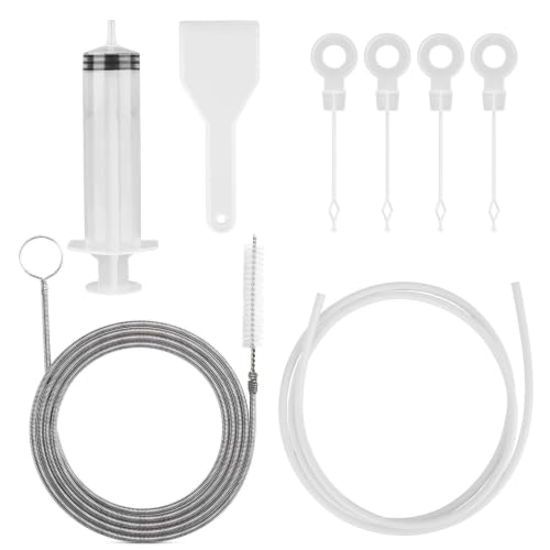 Refrigerator Drain Cleaning Tool -8 PCS Refrigerator Water Line Cleaner Kit