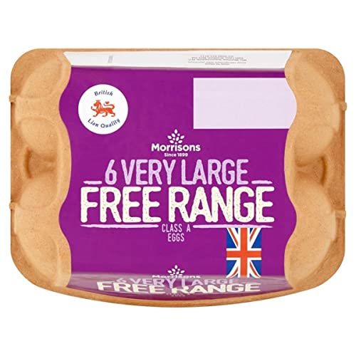 Morrisons Very Large Free Range Eggs 6pk