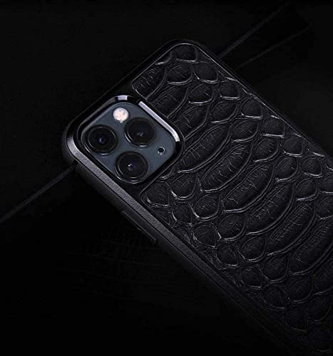Coque iPhone 12 Pro Max anti-chocs motif python avec protection