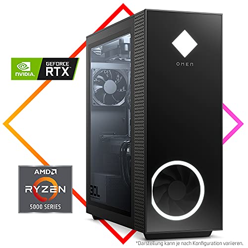 OMEN-GT13-1001ng-Gaming-PC-AMD-Ryzen-9-5900X-HyperX-16GB-DDR4-3200-2x8GB-WD-512-GB-SSD-NVMe-1TB-HDD-NVIDIA-GeForce-RTX-3080-10GB-Windows-10-Home-Fluessigkeitskuehlung-schwarz
