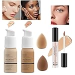 12-Color Pro Makeup Kit for Women - Eyeshadow, Foundation, Lipstick, Blush, Brushes, Eyeliner Stamp - Image 3