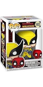 Funko Pop! & Buddy: Deadpool & Wolverine - Wolverine with Babypool - Collectable Vinyl Figure - G...