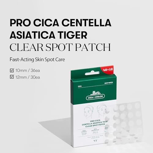 VT COSMETICS Pro CICA Centella Spot Patch (66 Count)