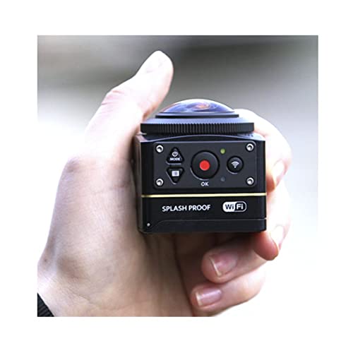 Image of Kodak PIXPRO SP360 4K Premier Pack VR Camera | 4K UHD Video, 12MP BSI-CMOS, 235 Degree Lens, Wi-Fi and NFC, Frame Housing, Bar and Suction Mounts, Lens Covers