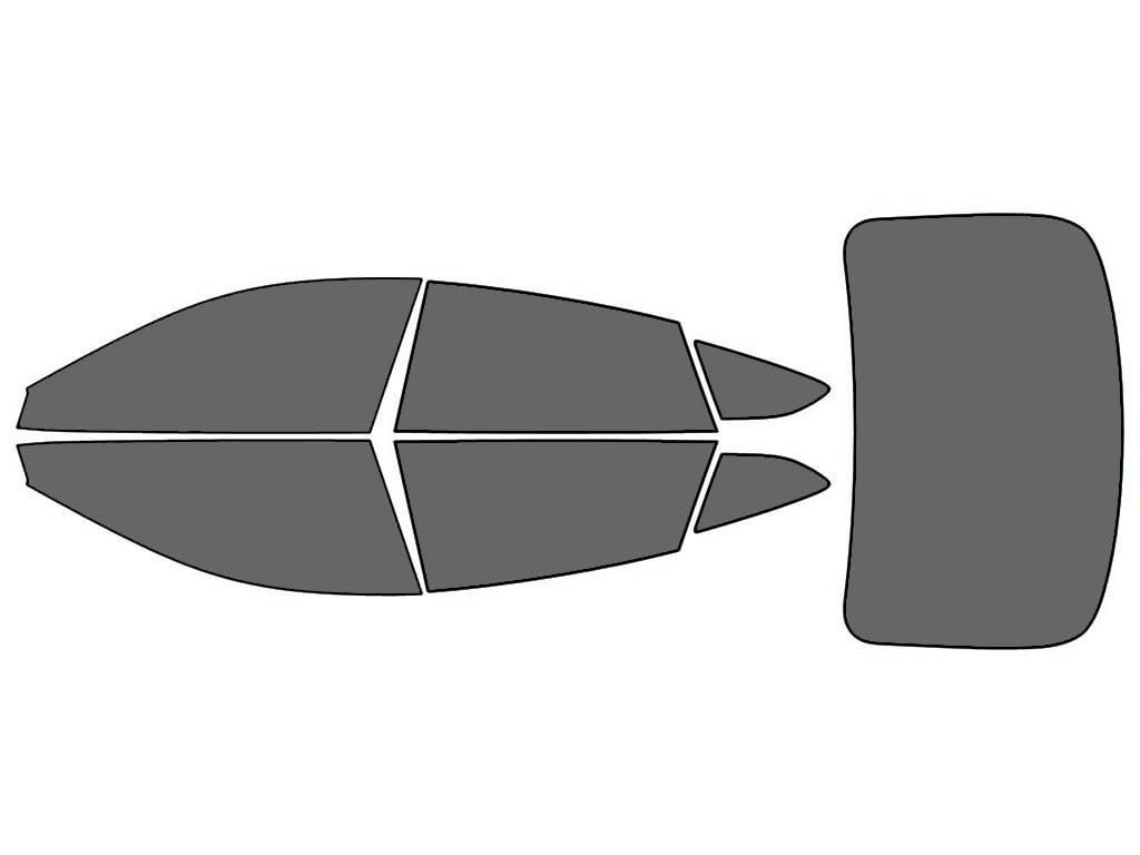 Rvinyl Window Tint Kit Compatible with Audi A5 2018-2023 (Sportback) - Complete Precut Kit - 35%