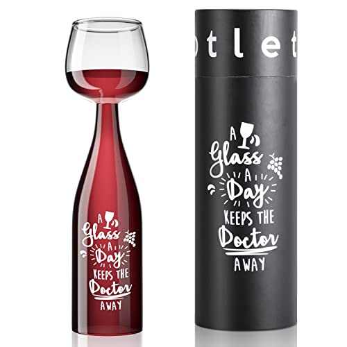 Aotlet Cadeau pour femme, verres à vin, cadeaux personnalisés pour maman, verre à vin de 750 ml avec gravure, cadeaux de Noël pour femmes, idées de cadeau, cadeau de lutin pour homme Cover