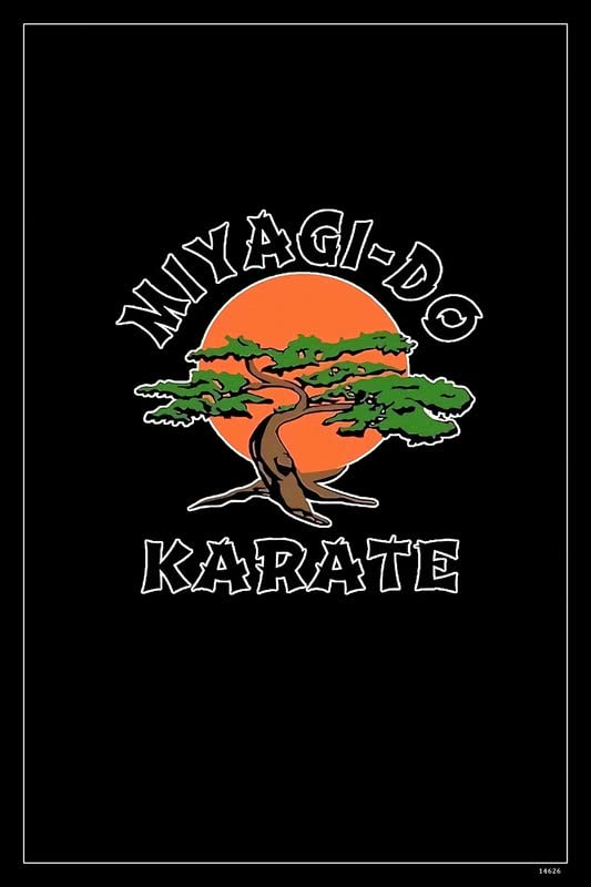 RAINFIRE CREATION Miyagi Do Cobra Kai Poster - 12x18 inch Wall Poster 170 GSM Paper | Home & Office Decoration | Gloss Finish Unframed Poster RCP1775