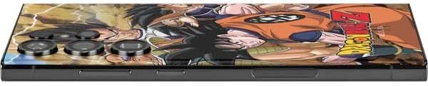 Vista 44 de Skinit Calcomanía para teléfono compatible con Galaxy S23 Ultra, diseño de retrato con licencia oficial de Dragon Ball Z Vegeta Negro - DRGNBZ17