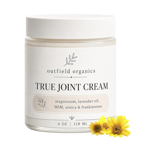 Outfield Organics True Joint Cream Topical Body Cream with Magnesium