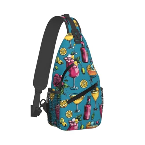 Sac à bandoulière réglable pour voyage et randonnée au style estival