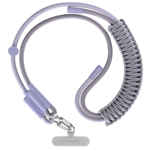 Image of CASETiFY 8mm Braided Cross-body Strap - Periwinkle