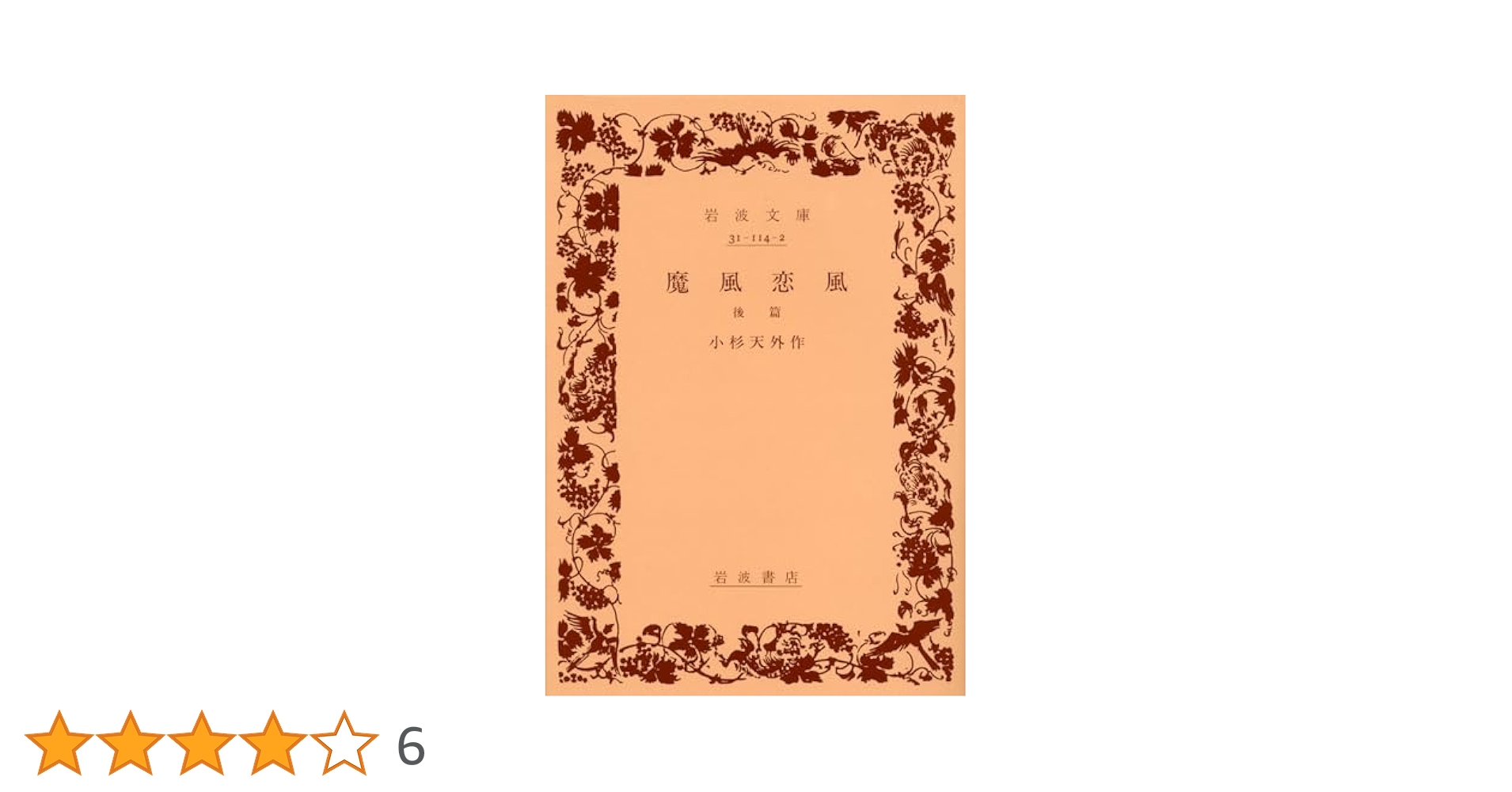 落花帖 上巻 小杉天外著 春陽堂 大正2年初版 著者蔵印付 落花帖 上巻 小杉天外著 春陽堂 大正2年初版 著者蔵印付