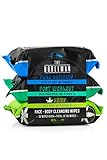 Men's Post Workout/Pore Refining/Hemp Face + Body Cleansing Wipes - 3 Pack ( 90ct )