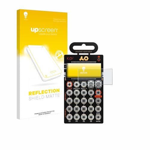 upscreen Anti-Glare Screen Protector compatible with Teenage Engineering PO-33 K.O! – Protection Film Matte