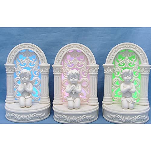 Statuette Ange Temple Lumineux Monde Féérique pour illuminer vos soirées cocooning
