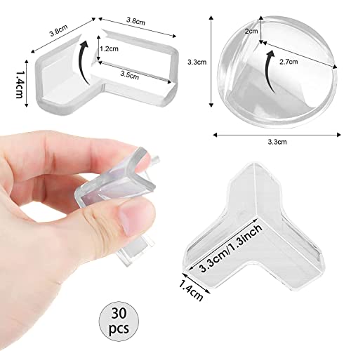 Paraspigoli per Bambini 30 Pezzi Paraspigoli