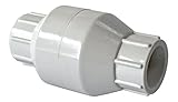 American Valve P32S 1 1/2' PVC In-Line Check Socket Schedule 40, 1-1/2-Inch