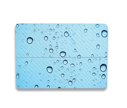 Image of MightySkins Carbon Fiber Skin Compatible with Microsoft Surface Laptop Studio 2 (2023) Full Wrap Kit - Rainy Day | Protective, Durable Textured Carbon Fiber Finish | Easy to Apply | Made in The USA