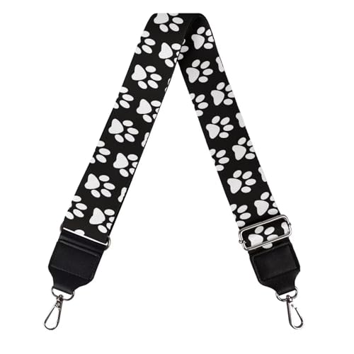 Image of Adjustable Purse Strap Replacement, Wide Shoulder Canvas Bag Strap, Crossbody Handbag Strap