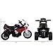 Aosom 6V Kids Motorcycle Licensed BMW, Toddler Motorcycle with Headlight, Music, 3 Wheeled Electric Motorcycle for Kids, Gift for Boys & Girls, Red