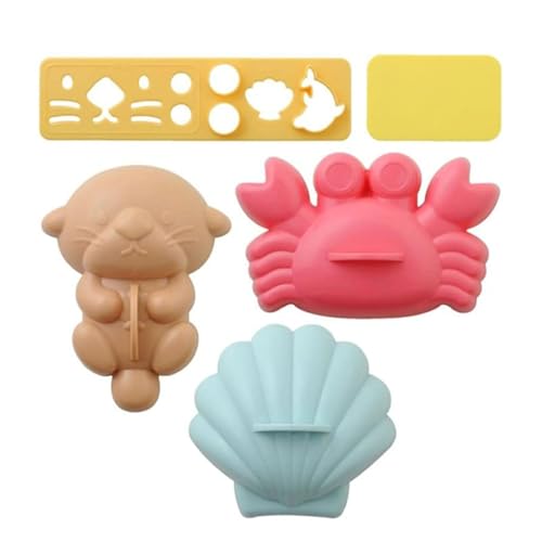 bingxqiso 5 Pcs/lot Sushi Maker Cartoon Rice Shape Mold DIY Cute Japanese Gadgets Sushi Tools Bento Decoration Accessories