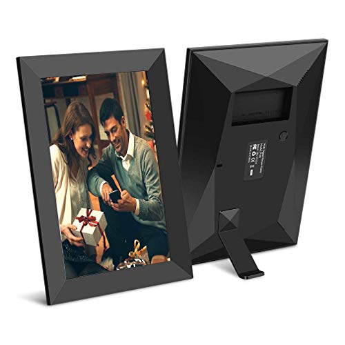 Scishion 10.1 Inch 16GB WiFi Digital Photo Frame with HD IPS Display Touch Screen - Share Moments Instantly via Frameo App from Anywhere