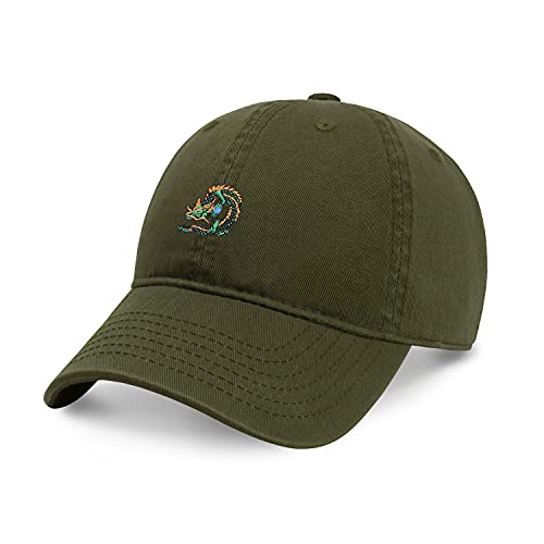 Image of Shenron Dragon Dad Hats Eternal Dragon God Meme Classic Original Design Baseball Caps Funny Hats for Men Women Teens Unisex