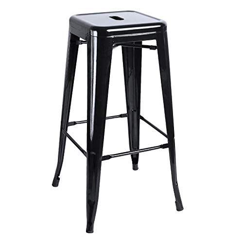 Regalos Miguel - Taburetes Altos - Taburete Torix Alto - Negro