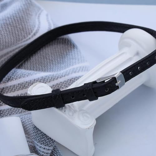 Allereya Gothic Breite Leder Halsband Halsband Leder Gürtel Halsband Schwarz Leder Halsband Verstellbar Leder Halsband Schmuck Für Frauen