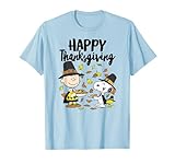 Peanuts - Happy Thanksgiving Charlie Snoopy Woodstock T-Shirt