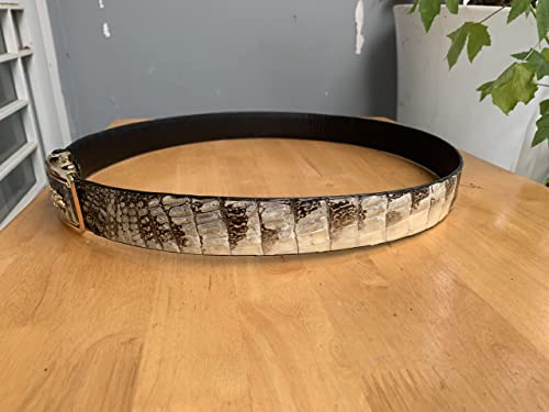 Genuine alligator natural leather belts for Men, real Natural crocodile skin Men's belt2