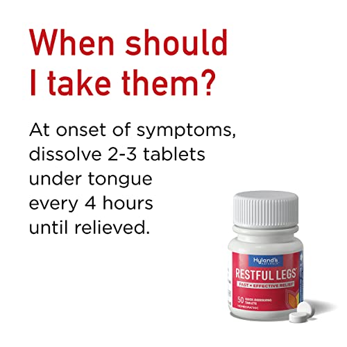 Hyland's Restful Legs Tablets 50 Ea (Pack Of 4) #TOP2