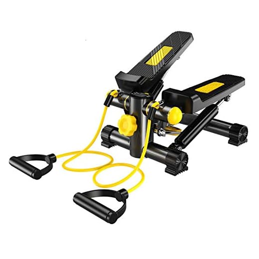 Mini stepper com elásticos WCT Fitness