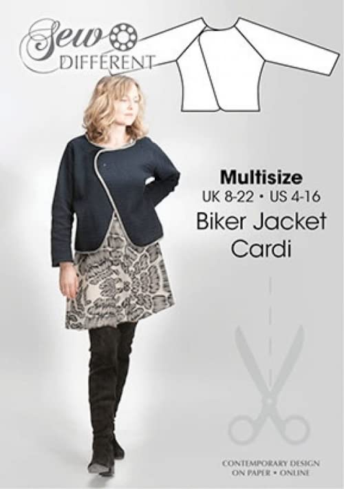 Sew Different Ladies Sewing Pattern Biker Jacket Cardi