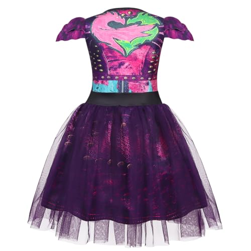 Disfraz Mal para Niñas Cosplay Evie Princesa Halloween miniatura 4