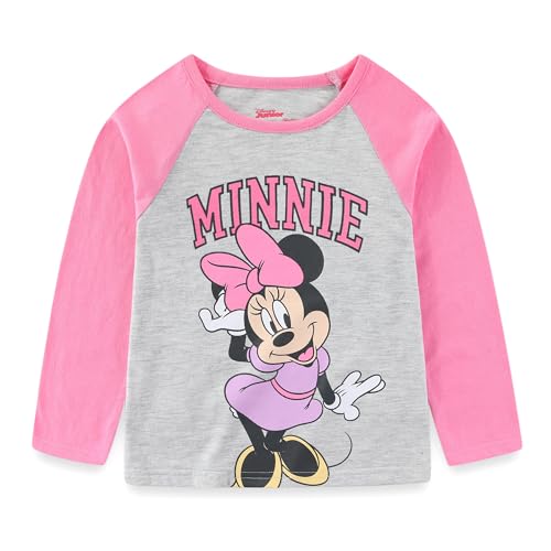 Image of Disney Stitch Frozen Minnie Princess Girls Long Sleeve Shirt and Pants Set
