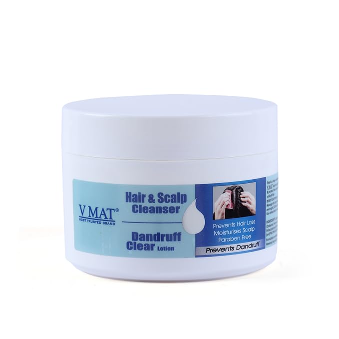 VMAT Hair & Scalp Cleanser – Prevents Hair Loss, Removes Dandruff & Moisturises Scalp – Paraben-Free Clear Lotion for Men & Women – Most Trusted Brand VMAT Hair & Scalp Cleanser – Prevents Hair Loss, Removes Dandruff & Moisturises Scalp – Paraben-Free Clear Lotion for Men & Women – Most Trusted Brand