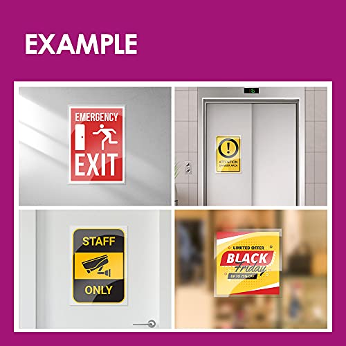 image for Self Adhesive Laminating Sheets 12.3x17.1 inch, 20 Pack, 4mil Thicknes