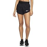 Color: negro/blanco NIKE CJ2429-010 W Nk Icnclsh Short Pantalón Corto Deportivo para Mujer, Negro/Blanco, Talla: L